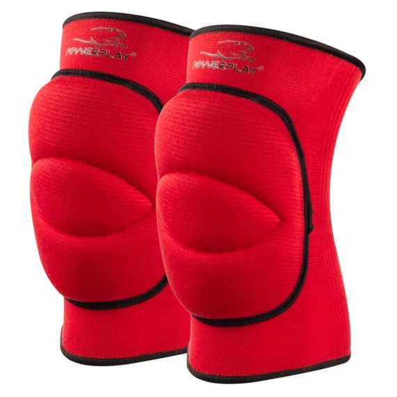 Наколінники Паверплей PP-8000 Elastic Knee Support (пара) червоні L | Зображення 1
