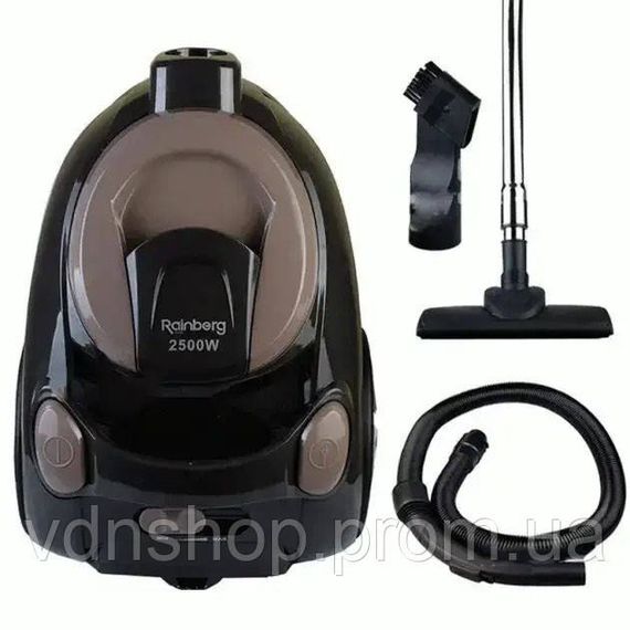 Хороший пилосос для прибирання в домашніх умовах Rainberg RB-653 2500Вт, Зручний пилосос для прибирання FW-20 | Зображення 3
