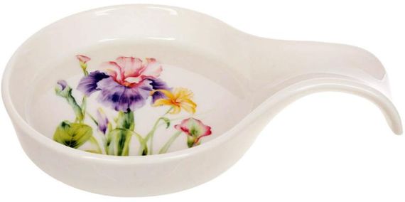 Підставка для ложки "Iris" 18х12см порцелянова