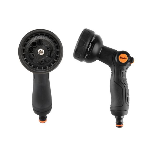 Пістолет для поливу Bradas 10-функціональний, SMOOTH CONTROL, BLACK LINE (ECO-2055)