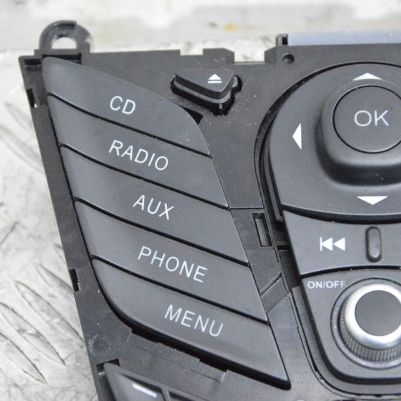 Панель магнітоли Ford Fiesta VII 2008-2017 Панель магнітоли центральний Форд Фієста 7 AV1T18K811DC | Зображення 1