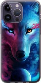 Чехол на iPhone 14 Pro Max Арт-волк "3999u-2667-17620"