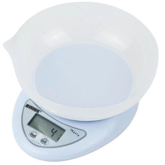 Кухонные электронные весы с чашей до 5 кг Matarix MX-407