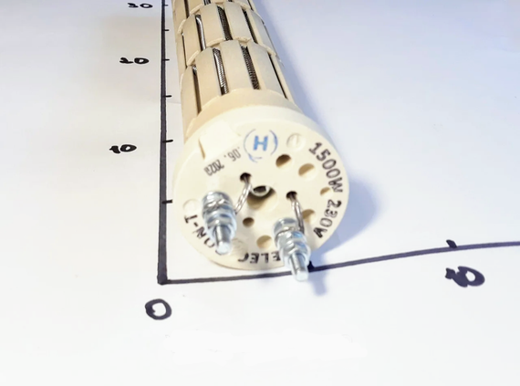 Сухой стеатитовый керамический тэн для бойлера 1500W Электрон-Т (Украина) | Зображення 3