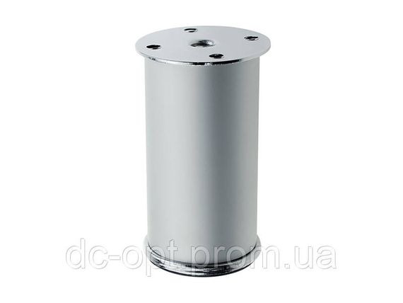 Ніжка регульована DA 11/100 AL/G2 Алюміній / Хром ДС Євролайн