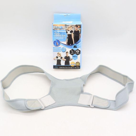 Коректор постави плечового відділу BACK CORRECTOR на липучках / Корсет для вирівнювання спини / Корсет від сутулості | Зображення 8