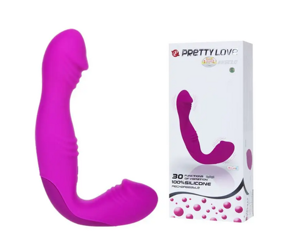 Безременной вибрострапон "ANGELO PURPLE" sexstyle