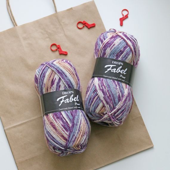 Drops Fabel - Print, 904 Lavendel | Зображення 1