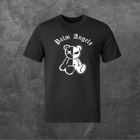 Футболка унісекс з принтом Palm Angeles базова чорна XS