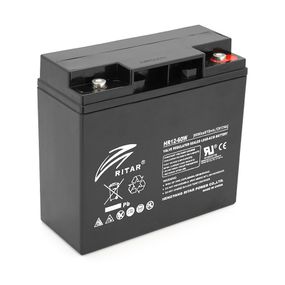 Акумулятор AGM RITAR HR12-60W, 12V 17.0Ah ( 181x77x167 (167 ) 4.80 kg Q4 40970