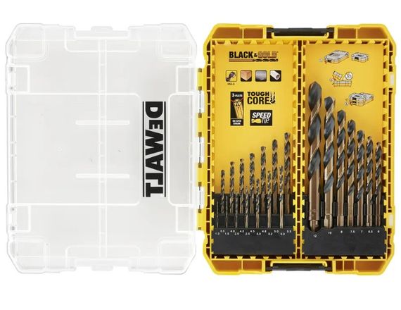 Набір свердел по металу DeWalt EXTREME BLACK & GOLD HSS-G (DT70755) | Зображення 2