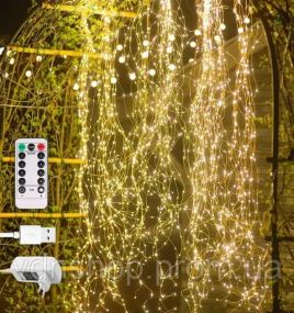 Гирлянда Смарт Конский хвост 20 нитей по 2м с пультом