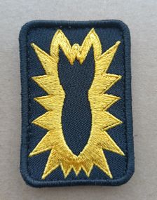 Шеврон Бомба Сапер
