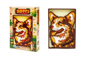 Картина 3D Puz-40002 "Коргі" дерев'яна PuzzleOk