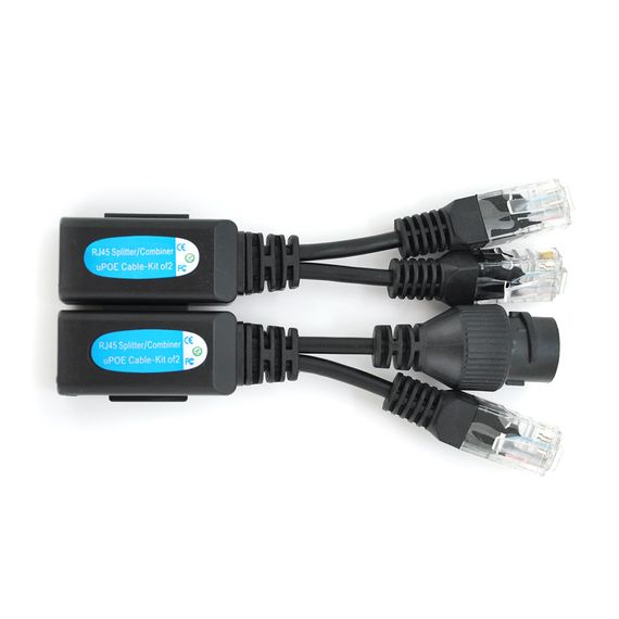 Splitter/Combiner RJ-45 POE Разветвитель сигнала 2 устройства одному кабелю