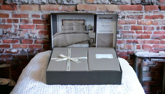 Постельное белье Altinbasak Poplin 200 х 220 см Infinity Sabre | Зображення 2