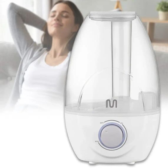 Ультразвуковий зволожувач повітря на 2.1 л із регулятором Ultrasonic Humidifier HD-2107 | Зображення 1