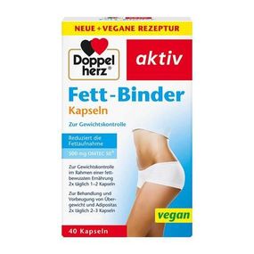 Доппельгерц капсулы для похудения и профилактики набора лишнего веса Doppelherz Fett-Binder