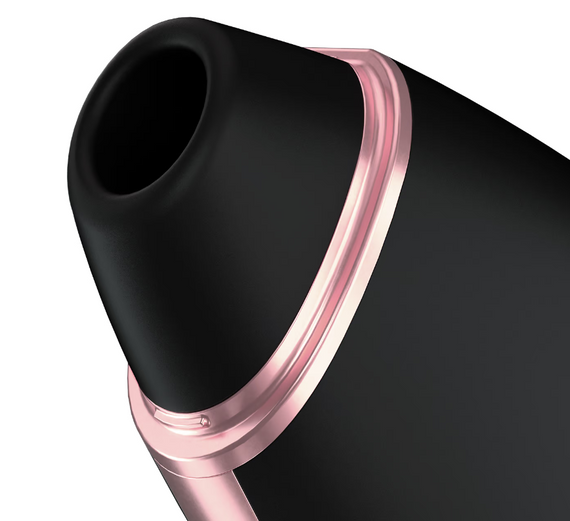 Вакуумний кліторальний вібратор - Satisfyer Love Triangle Black (App) Sex Aura | Зображення 2