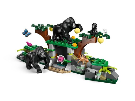 Конструктор LEGO City Вертоліт у базовому таборі для дослідження джунглів 60437 | Зображення 5
