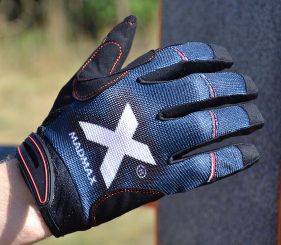 Рукавички для фітнесу MadMax MXG-102 X Gloves Black/Grey/White M | Зображення 2