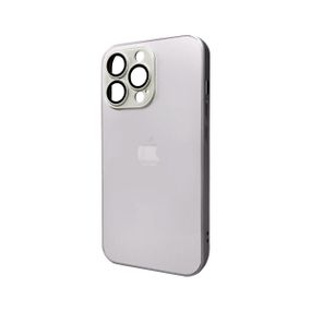 Чохол для смартфона AG Glass Matt Frame Color Logo for Apple iPhone 12 Pro Titanium Grey