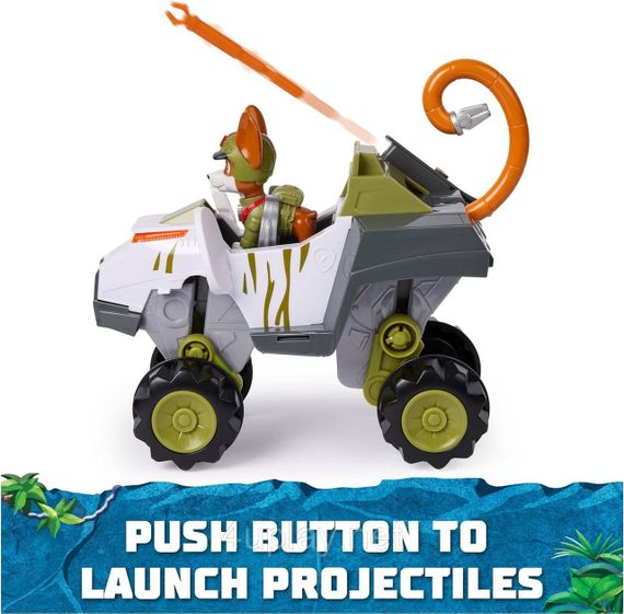 Щенячий патруль у джунглях Машина мавпа та фігурка Трекера Оригінал Paw Patrol Jungle Pups Tracker’s Monkey Vehicle | Зображення 5