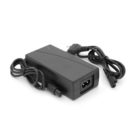 Зарядний пристрій для заряджання ГІРОСКУТЕРІВ 36V (Max.:42V/2A), штекер 3pin GX16 12.44mm(1+/3-), з індикацією, BOX