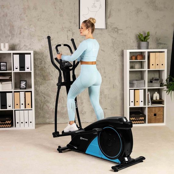 Орбитрек Hop-Sport HS-060C Blaze синий iConsole+ | Зображення 6