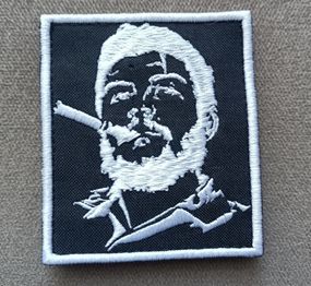 Шеврон Фидель Кастра (черный)