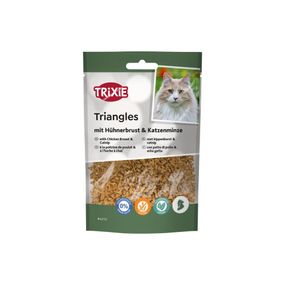 Ласощі Trixie д/котів трикутники з курячим філе та котячою м'ятою 50г