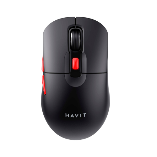 Мишка бездротова Havit Dual Mode HV-MS59WB чорний/червоний