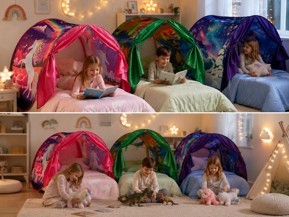 Намет дитячий Dream tents plus намет для дітей дитячий намет мрії | Зображення 1