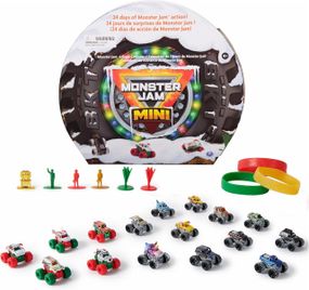 Адвент-календарь Монстр джем Оригинал Monster Jam Mini Christmas Advent Calendar