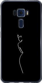 Чехол на Asus Zenfone 3 ZE520KL Силуэт1 "4590u-449-17620"