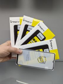 Захисне скло Ipaky Xiaomi Redmi 13C FullGlue чорне