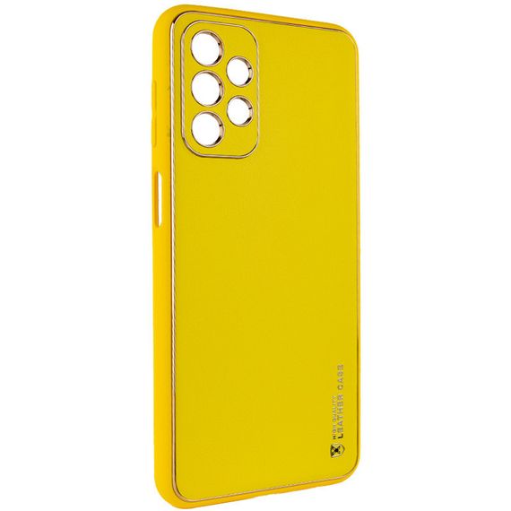Шкіряний чохол Xshield для Samsung Galaxy A23 4G Жовтий / Yellow | Зображення 1