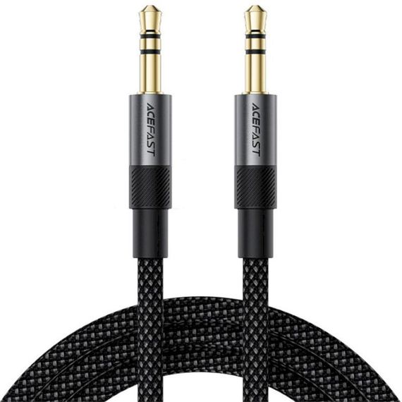 Аудіо кабель Aux Acefast J10 (1m) Black