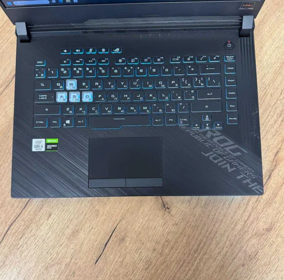 Ноутбук Asus ROG Strix G512LI 144Hz i5 10300H 8Gb SSD 512Gb GTX 1650Ti Б/В | Зображення 2