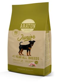 Корм ARATON JUNIOR All Breeds сухий для цуценят усіх порід 3 кг