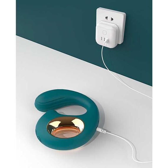 Кліторальний вакуумний вібростимулятор Dolphine Licker Vibe червоний — Вібратори | Зображення 3