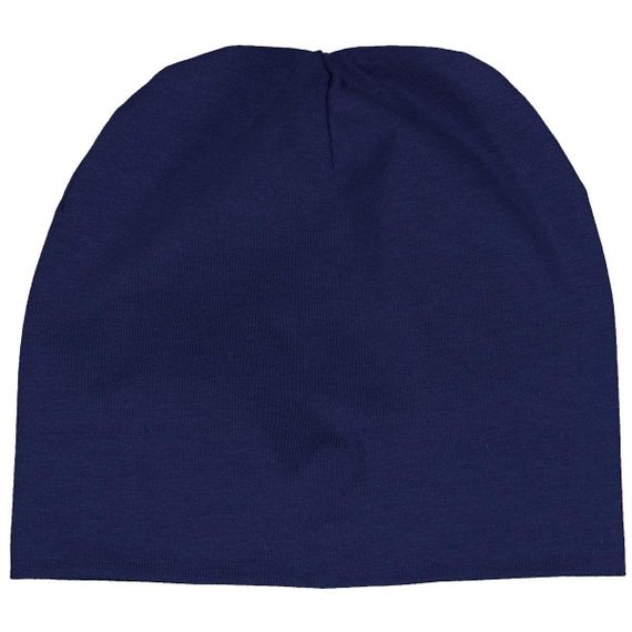 Набір дитячих трикотажних шапок 2 шт для хлопчика Green Cotton 6-12 міс Синя/Темно-синя (251112130) | Зображення 2