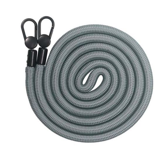 Чохол TPU Transparent with Straps для Apple iPhone 12 Pro Max (6.7") Fog | Зображення 1