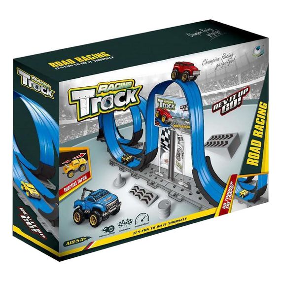 Інтерактивний трек з інерційною машинкою SHT 088-2 (1CAR) Blue | Зображення 1