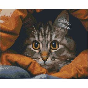 Алмазная мозаика без подрамника "Прятки" ZAV4050-34, 40х50 см