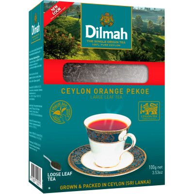 Чай Dilmah Черный Великолистовый 100 г (9312631122275)