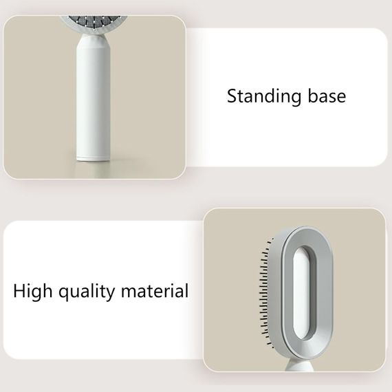 Массажная расческа Central Hollow Cushion Comb 3D для кожи головы ∙ 3D расческа для волос Central Hollow Cushion Comb | Зображення 5