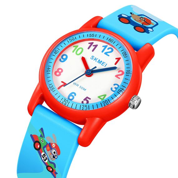 Skmei 2157BURD Blue-Red | Зображення 1