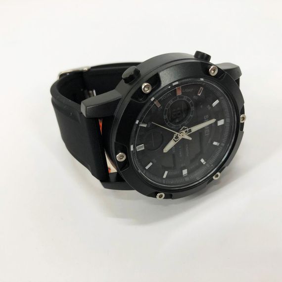 Військовий годинник з секундоміром SKMEI, Чоловічий годинник із пластиковим ремінцем QX-13 | Зображення 1