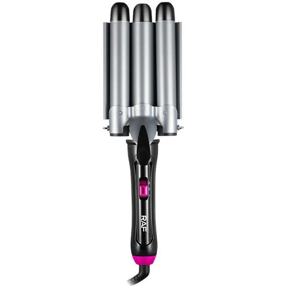 Трьохсекційна плойка створює стильні глибокі хвилі, RAF R481 (234577785_565) | Зображення 6